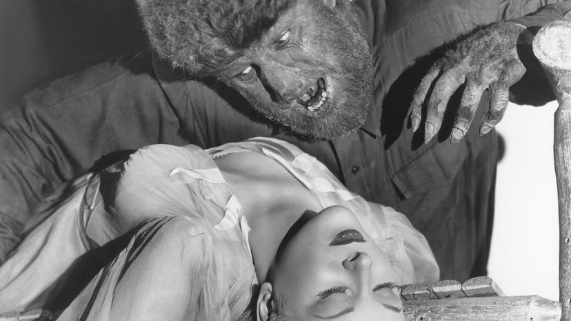 Lon Chaney Jr. and Evelyn Ankers, The Wolf Man