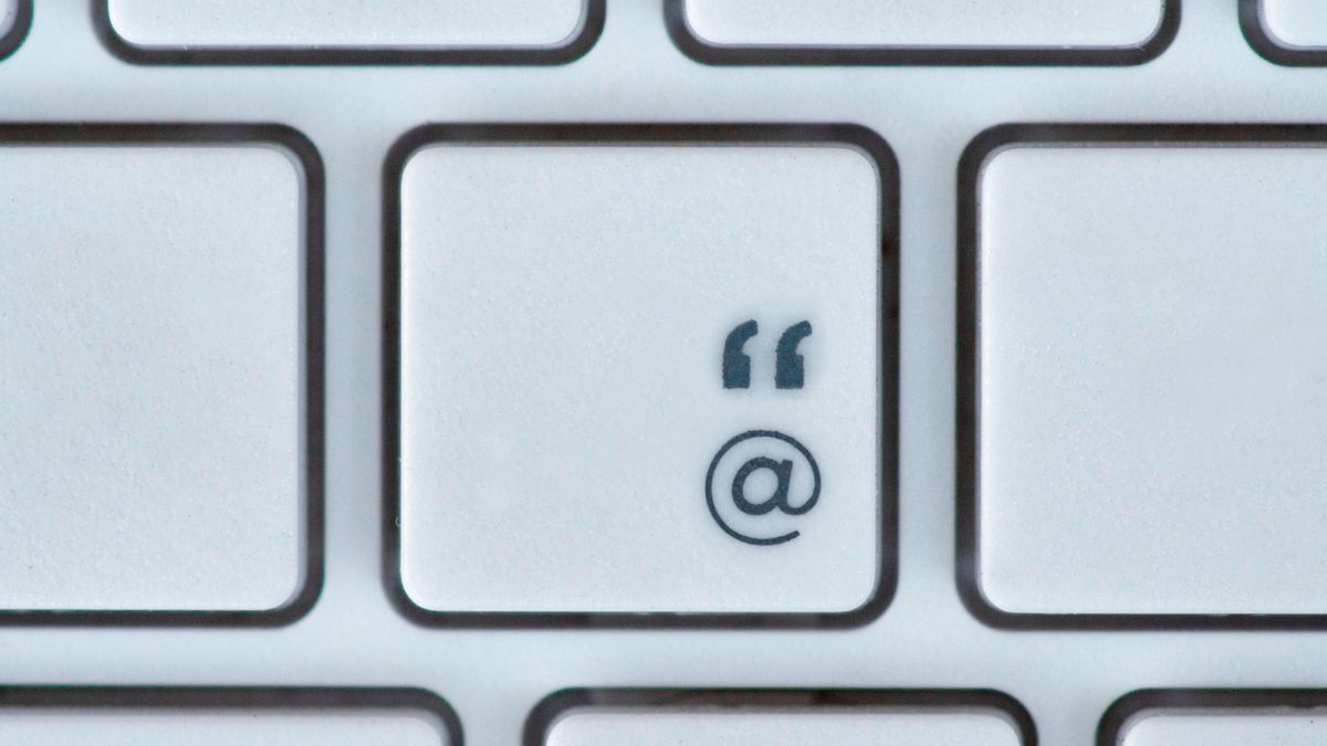 What do you call the @ symbol used in e-mail addresses?