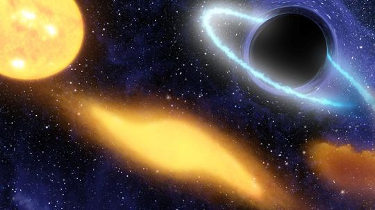 What if a black hole formed near our solar system?