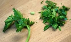 Parsley may not be your idea of dessert, but chewing a little after a meal could do wonders for your breath.