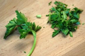 Parsley is used widely in cooking to add a mild flavor and color to a variety of dishes. See more culinary herb pictures.