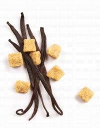 Vanilla sugar is sugar that has been flavored with a vanilla bean. See more spice pictures.