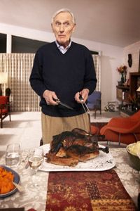 That burned turkey might be the thing that sets this man's heart over the edge during a stressful holiday season.