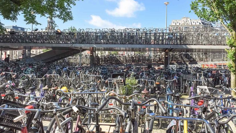 bike parking in Netherlands