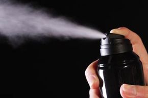 spray-on deodorant