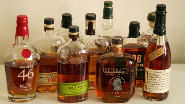 American whiskey and bourbon