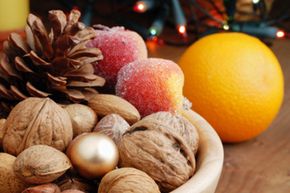 Fruits and protein-rich foods can help keep you away from unhealthy snacking this holiday season. See more enlightened desserts pictures.