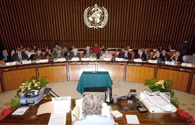 Session of the 112th Executive Board, May 2003