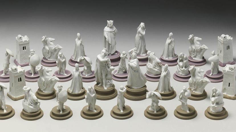 early 19th-century British chess set 