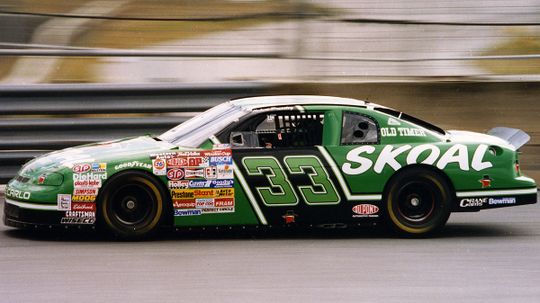 Why are green cars considered unlucky in NASCAR?