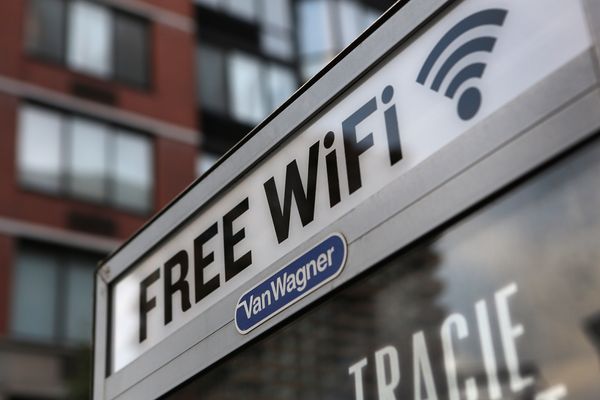 free wifi sign