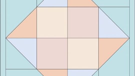 Windblown Puzzle Quilt Block