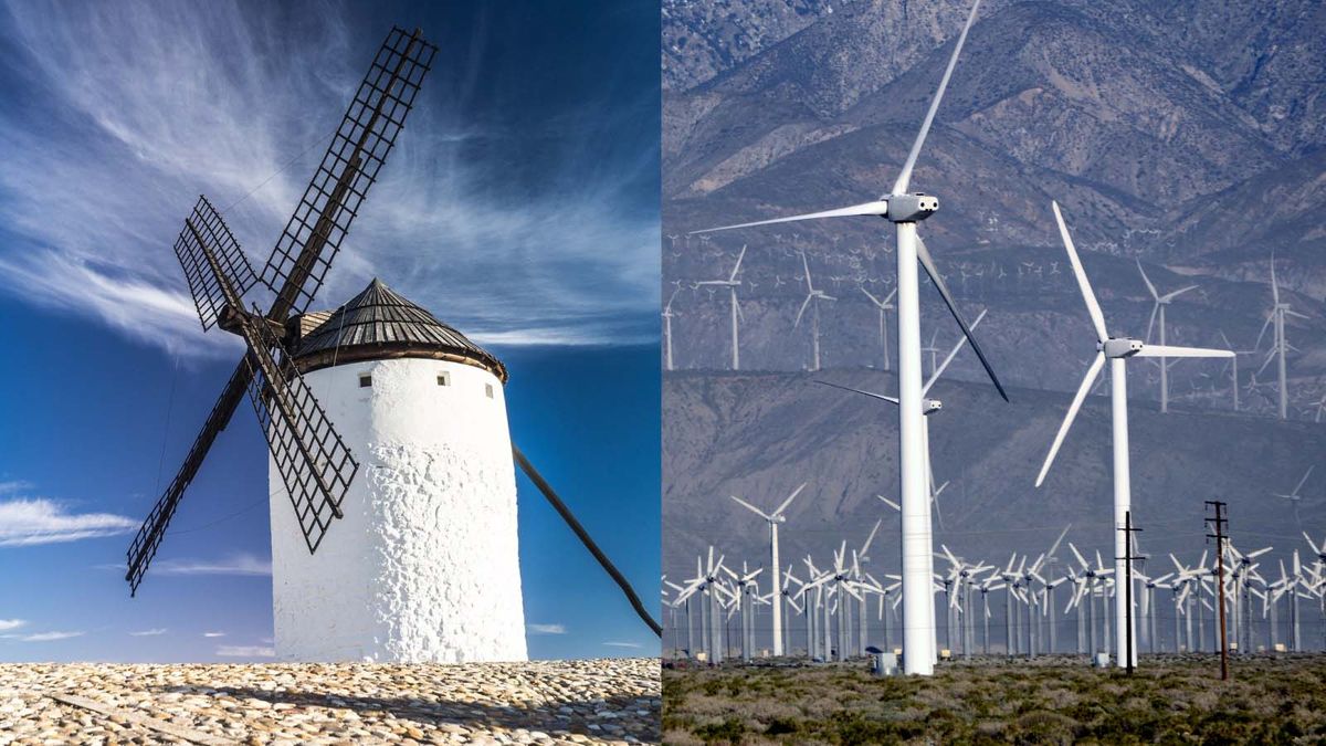 Where were windmills deals invented