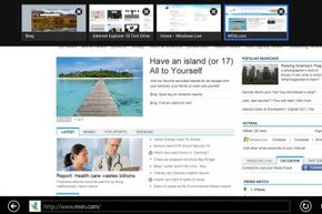 你可以在Windows 8上以应用程序或完整程序的形式访问Internet Explorer 10。＂border=