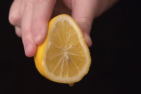 Lemon juice can be used to make natural, fragrant window cleaner.