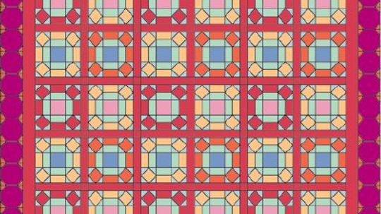 Window Pane Quilt Pattern
