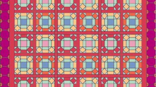 Window Pane Quilt Pattern
