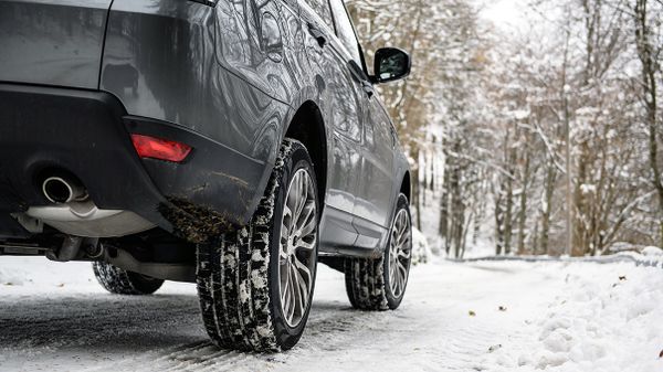 winter tires on SUV