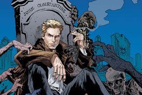 Do not date or befriend this man. Further study: Flip through &quot;Hellblazer&quot; or check out a dark-haired alternate reality John Constantine in the 2005 Keanu Reeves film.