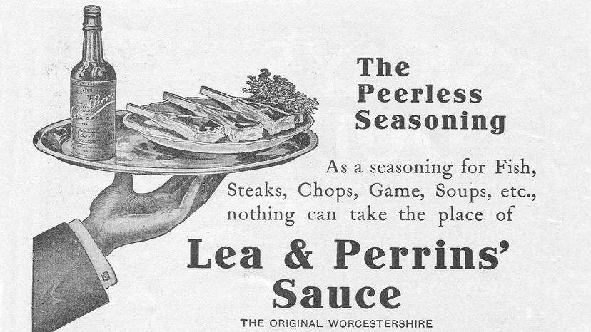 Lea & Perrins Worcestershire Sauce Old Ad