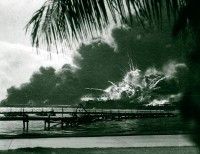 Japan bombs Pearl Harbor.