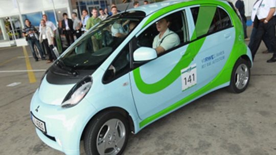 How big is the world's smallest electric car?