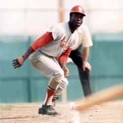 The Chicago Cubs traded Lou Brock to the St. Louis Cardinals for pitcher Ernie Broglio in 1964. Brock went on to hit .300 seven times from 1965 to 1979, led the league in stolen bases eight times and retired as the all-time steals leader.