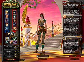 world of warcraft characters list