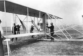 The genesis of the first Wright Flyer can be traced to an experimental biplane kite tested in August 1899.