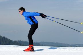 cross-country skiing