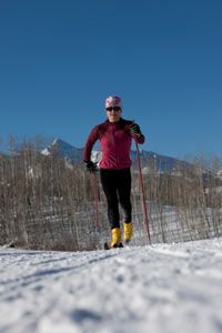 cross country skiing