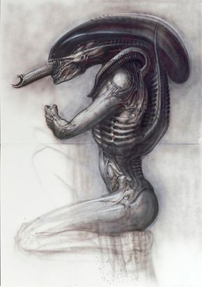 Alien III, Side View III 