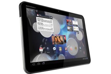The Motorola Xoom is the first tablet to run the Android OS.