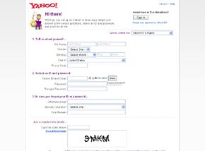 Setting up a Yahoo Mail account is easy.