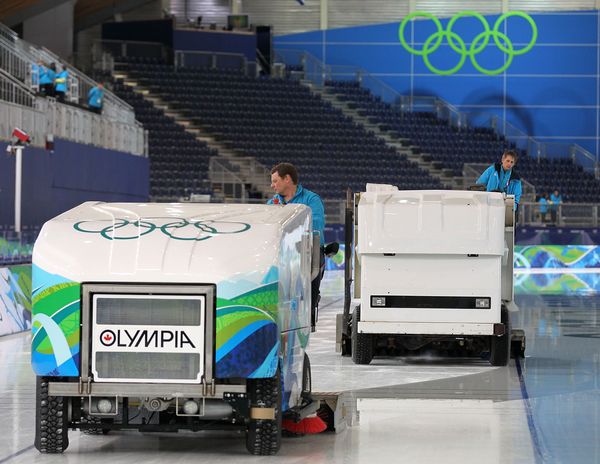 Ice resurfacers at 2010 Winter Olympics