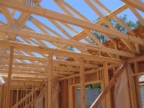 The double stud framing of a Habitat for Humanity ZEH in Colorado allows for energy efficiency.