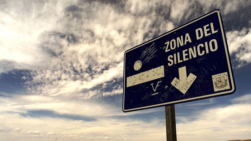 Zone of Silence sign