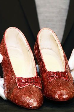 harry winston ruby slippers