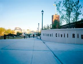 The struggle for civil rights in the United States is the focus of the National Civil Rights Museum in Memphis.