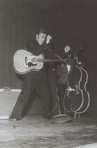 Elvis Presley's music wasn't received well at the Grand Ole Opry in 1954.