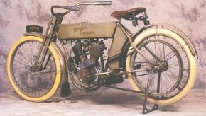 The 1909 Harley-Davidson was one of the early models by the legendary motorcycle company.