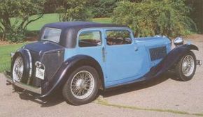 When Standard, a recipient of Swallow bodies since1929, agreed to provide a chassis, Lyons's hopesof making his own car took off.
