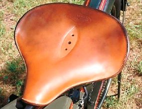 A new contoured saddle added comfort forappreciative riders.