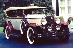 1930 Buick Series 40 Phaeton front view.