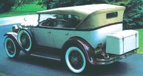 1930 Buick Series 40 Phaeton rear view.