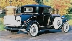 The first-series 1932 Graham Blue Streaks had bolt upright A-pillars and radiator grille. See more classic car pictures.