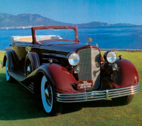 1933年凯迪拉克V-16兑换维多利亚”class=