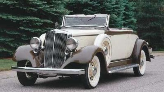 1933 Hupmobile K-321 Convertible Coupe