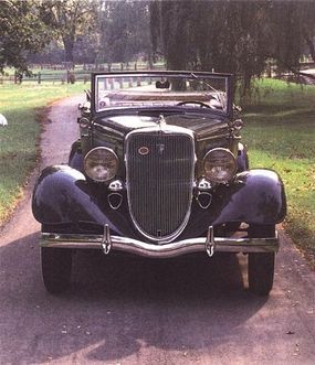 1934 Ford DeLuxe Roadster Grille, Radiator Cap