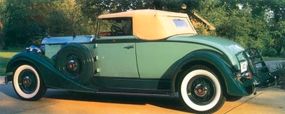 The 1934 Packard Eight coupe roadster was one of more than 40 models for Packard that year.